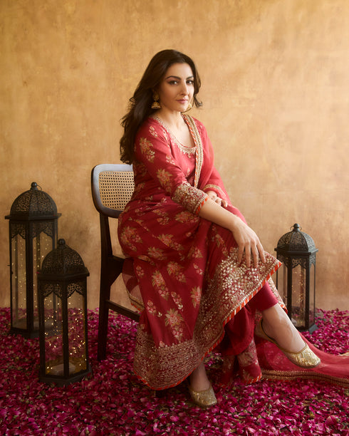 Soha Anarkali Set